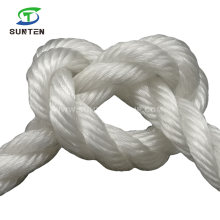 White PE/HDPE/Nylon/Polyethylene/Fiber/Plastic/Fishing/Marine/Mooring/Packing//Braided/Twist/Twisted Cord